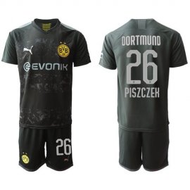 Dortmund #26 Piszczek Away Soccer Club Jersey