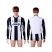 Juventus Blank Home Long Sleeves Soccer Club Jersey