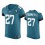 Jacksonville Jaguars #27 Leonard Fournette Teal 25th Season Vapor Elite Stitched NFL Jersey