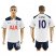 Tottenham Hotspur #10 Kane White Home Soccer Club Jersey