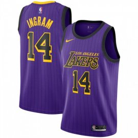 Los Angeles Lakers Brandon Ingram Nike 2018 NBA Mens City Swingman Jersey