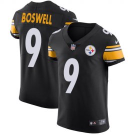 Nike Pittsburgh Steelers #9 Chris Boswell Black Team Color Mens Stitched NFL Vapor Untouchable Elite Jersey