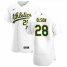 Oakland Athletics #28 Matt Olson Mens Nike White Home 2020 Authentic Player MLB Jersey
