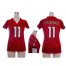 Nike Arizona Cardinals #11 Larry Fitzgerald Red Team Color Draft Him Name & Number Top Womens Stitched NFL Elite Jersey