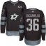 Adidas Dallas Stars #36 Mats Zuccarello Black 1917-2017 100th Anniversary Stitched NHL Jersey