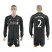 Liverpool #2 Johnson Away Long Sleeves Soccer Club Jersey