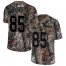 Nike Cleveland Browns #85 David Njoku Camo Mens Stitched NFL Limited Rush Realtree Jersey