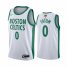 Boston Boston Celtics #0 Jayson Tatum White Swingman Youth 2022 NBA Finals City Edition Jersey Youth