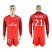 Paris Saint-Germain #21 Ben Arfa Red Long Sleeves Soccer Club Jersey