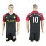 Manchester City #10 Kun Aguero Away Soccer Club Jersey