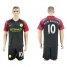 Manchester City #10 Kun Aguero Away Soccer Club Jersey