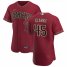 Arizona Diamondbacks #45 Taylor Clarke Mens Nike Crimson Authentic Alternate Team MLB Jersey