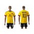 Colombia #10 Valderrama Home Soccer Country Jersey