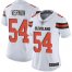 Nike Cleveland Browns #54 Olivier Vernon White Womens Stitched NFL Vapor Untouchable Limited Jersey