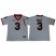 Bulldogs #3 Zamir White White Limited Stitched College Jersey