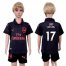 Arsenal #17 Iwobi Sec Away Kid Soccer Club Jersey