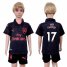 Arsenal #17 Iwobi Sec Away Kid Soccer Club Jersey
