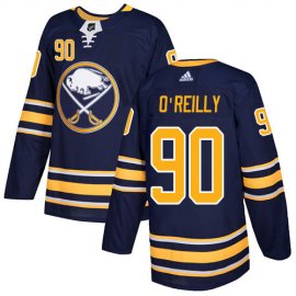 Adidas Buffalo Sabres #90 Ryan OReilly Navy Blue Home Authentic Youth Stitched NHL Jersey