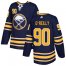 Adidas Buffalo Sabres #90 Ryan OReilly Navy Blue Home Authentic Youth Stitched NHL Jersey