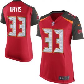 Nike Tampa Bay Buccaneers #33 Carlton Davis III Red Team Color Womens Stitched NFL New Elite Jersey