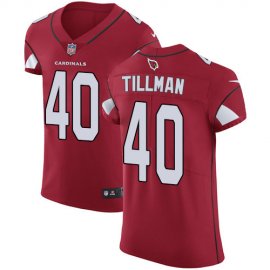 Nike Arizona Cardinals #40 Pat Tillman Red Team Color Mens Stitched NFL Vapor Untouchable Elite Jersey