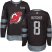 Adidas New Jersey Devils #8 Will Butcher Black 1917-2017 100th Anniversary Stitched NHL Jersey