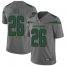 Nike New York Jets #26 LeVeon Bell Gray Mens Stitched NFL Limited Inverted Legend Jersey