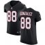 Nike Atlanta Falcons #88 Tony Gonzalez Black Alternate Mens Stitched NFL Vapor Untouchable Elite Jersey