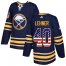Adidas Buffalo Sabres #40 Robin Lehner Navy Blue Home Authentic USA Flag Stitched NHL Jersey
