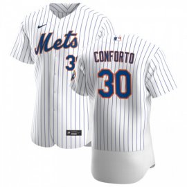 New York Mets #30 Michael Conforto Mens Nike White Home 2020 Authentic Player MLB Jersey