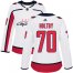 Adidas Washington Capitals #70 Braden Holtby White Road Authentic Womens Stitched NHL Jersey