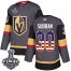 Adidas Vegas Golden Knights #30 Malcolm Subban Grey Home Authentic USA Flag 2018 Stanley Cup Final Stitched NHL Jersey