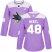 Adidas San Jose Sharks #48 Tomas Hertl Purple Authentic Fights Cancer Womens Stitched NHL Jersey