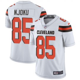 Nike Cleveland Browns #85 David Njoku White Mens Stitched NFL Vapor Untouchable Limited Jersey