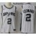 Mens Nike San Antonio Spurs #2 Kawhi Leonard White NBA Authentic Association Edition Jersey