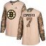 Adidas Boston Bruins #7 Phil Esposito Camo Authentic 2017 Veterans Day Stitched NHL Jersey