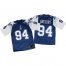 Nike Dallas Cowboys #94 Randy Gregory Navy Blue/White Throwback Mens Stitched NFL Elite Jersey