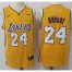 Nike Los Angeles Lakers #24 Kobe Bryant Gold NBA Swingman Jersey