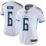 Nike Tennessee Titans #6 Brett Kern White Womens Stitched NFL Vapor Untouchable Limited Jersey