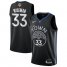 Nike Golden State Warriors #33 James Wiseman Black 2022 NBA Finals Statement Edition Jersey Womens