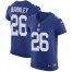 Nike New York Giants #26 Saquon Barkley Royal Blue Team Color Mens Stitched NFL Vapor Untouchable Elite Jersey