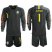 Brazil #1 Alisson Black Goalkeeper Long Sleeves Soccer Country Jersey