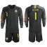 Brazil #1 Alisson Black Goalkeeper Long Sleeves Soccer Country Jersey