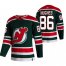 New Jersey Devils #86 Jack Hughes Green Mens Adidas 2020-21 Reverse Retro Alternate NHL Jersey
