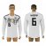 Germany #6 KHEDIRA Home 2018 FIFA World Cup Long Sleeve Thailand Soccer Jersey