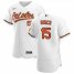 Baltimore Orioles #15 Chance Sisco Mens Nike White Home 2020 Authentic Player MLB Jersey