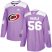 Adidas Carolina Hurricanes #56 Erik Haula Purple Authentic Fights Cancer Stitched Youth NHL Jersey