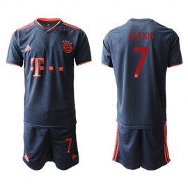 Bayern Munchen #7 Alexis Third Soccer Club Jersey