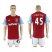 West Ham United #45 Knoyle Home Soccer Club Jersey