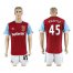 West Ham United #45 Knoyle Home Soccer Club Jersey